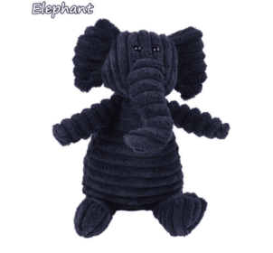 Vocal Animal Plush for Pet Dog Molar Teeth Cleaning Training (Option: Elephant)
